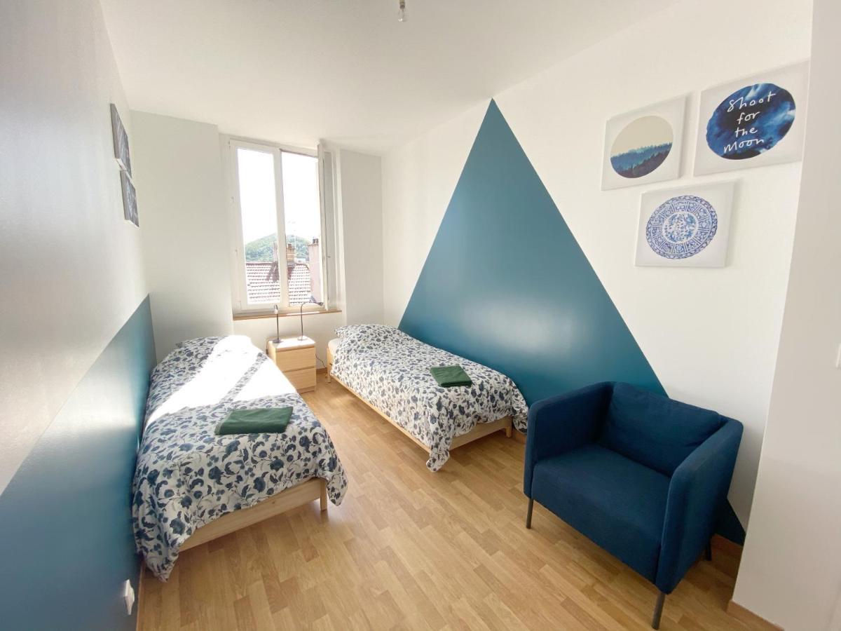 22 Chic & Cosy Grand Appart 92M2 Parking Gratuit Hypercentre Netflix Saint-Etienne  Exteriér fotografie